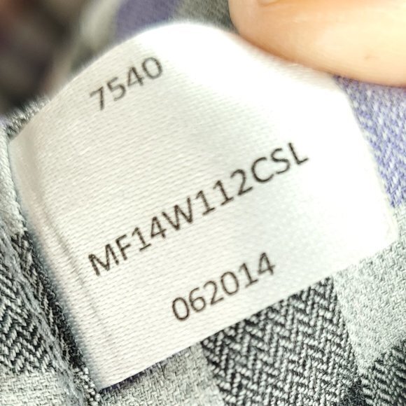 Peter Millar 100% Cotton Check Plaid Button Down Shirt L Gray/Red - Picture 16 of 16